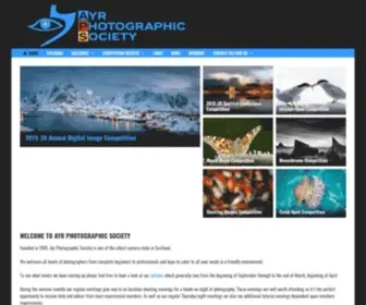 Ayrps.com(Ayr Photographic Society) Screenshot