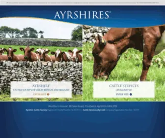 Ayrshirescs.org(Ayrshires Cattle Society of Great Britain and Ireland) Screenshot