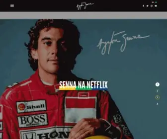 Ayrtonsenna.com.br(Ayrton Senna) Screenshot