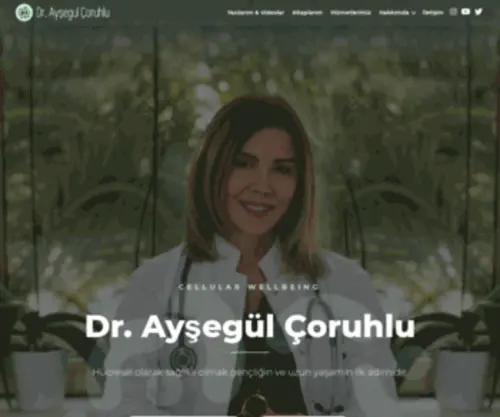 Aysegulcoruhlu.com(Aysegul Coruhlu) Screenshot