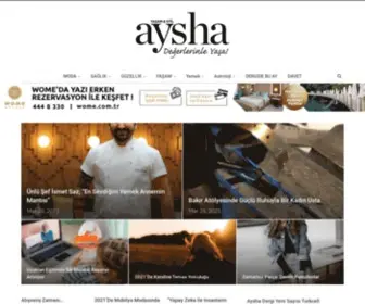 Aysha.com.tr(Türkiye'nin Muhafazakar Moda Sitesi) Screenshot