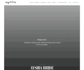 Aysira.com(Aysira Gelinlik) Screenshot
