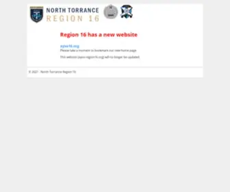 Ayso-Region16.org(AYSO Region 16 North Torrance Soccer) Screenshot
