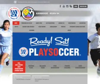 Ayso104.org(Ayso 104) Screenshot