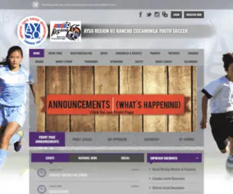 Ayso65.org(Ayso 65) Screenshot
