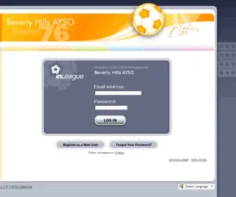 Ayso76.net(Inleague) Screenshot