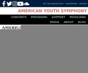Aysymphony.org(Come as you are) Screenshot