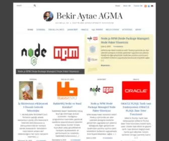 Aytacagma.com(Bekir Aytaç AĞMA) Screenshot