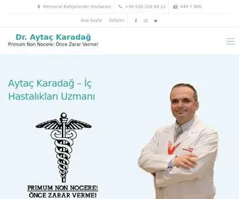 Aytackaradag.com(Aytackaradag) Screenshot