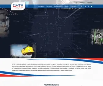 Aytb.com(ALYUSR INDUSTRIAL CONTRACTING CO) Screenshot