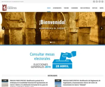 Ayto-Caceres.es(Inicio) Screenshot