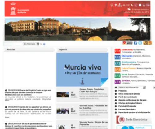 Ayto-Murcia.es(Ayto Murcia) Screenshot