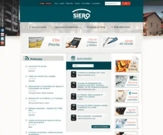 Ayto-Siero.es(Ayuntamiento de Siero) Screenshot