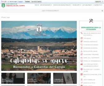 Aytocabanillasdelcampo.com(Cabanillas) Screenshot