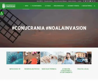 Aytoconsuegra.es(Portal Municipal del Ayuntamiento de Consuegra Portal Municipal del Ayuntamiento de Consuegra) Screenshot