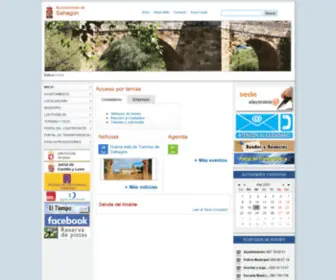 Aytosahagun.es(Ayuntamiento) Screenshot