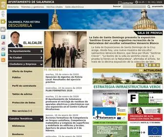 Aytosalamanca.es(Ayuntamiento de SalamancaAyuntamiento de Salamanca) Screenshot