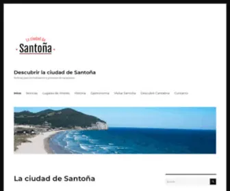 Aytosantona.org(Descubrir la ciudad de Santoña) Screenshot