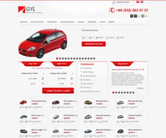 Aytrentacar.com(Antalya Rent A Car) Screenshot