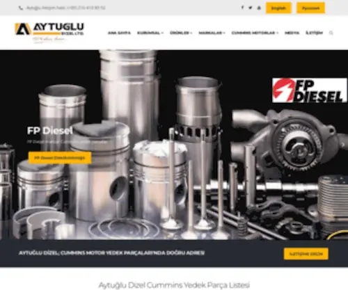 Aytuglu.com(Cummins) Screenshot