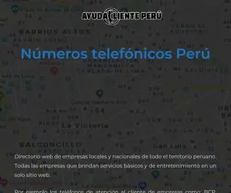 Ayudaalcliente.org(Ayuda al cliente) Screenshot
