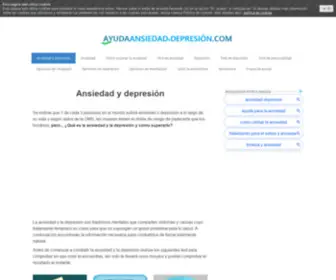 Ayudaansiedadydepresion.com(Ansiedad) Screenshot