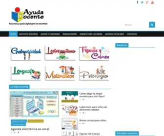 Ayudadocente.com(AYUDA DOCENTE) Screenshot