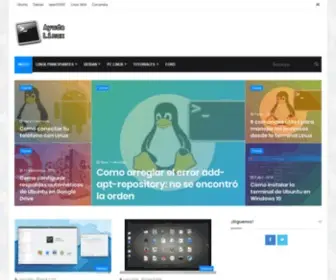 Ayudalinux.com(Web de noticias sobre linux ? Tutoriales) Screenshot