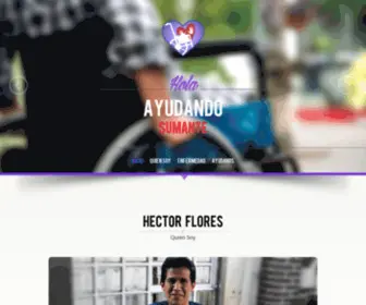 Ayudandosumate.com(Ayudandosumate) Screenshot