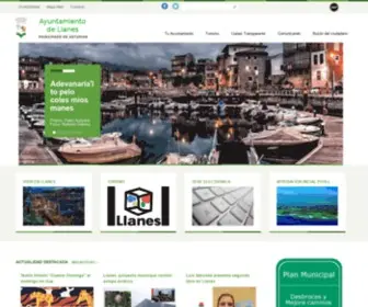 Ayuntamientodellanes.com(Ayuntamiento de Llanes) Screenshot