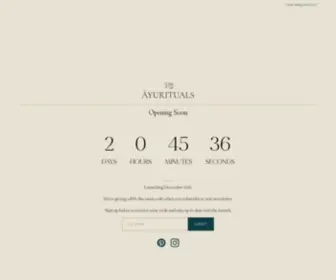 Ayurituals.com(Ethical Jewellery) Screenshot