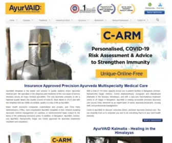 Ayurvaid.com(AyurVAID Hospitals) Screenshot