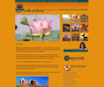 Ayurveda-Sedona.com(Ayurveda Sedona) Screenshot