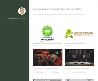 Ayurvedacoordination.eu(Ayurveda Coordination Center of Europe (ACCE)) Screenshot