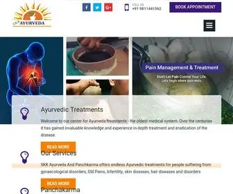 Ayurvedadoctor.net(Ayurvedic Treatment in Delhi) Screenshot