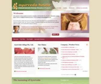 Ayurvedahouse.com.au(Ayurvedahouse classical ayurveda therapies) Screenshot