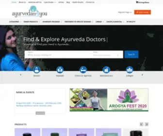 Ayurvedam4You.com(Best Ayurvedic Service Portal) Screenshot