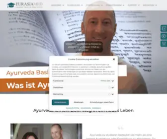 Ayurvedamedizin.de(EURASIAMED Akademie Ralph Steuernagel) Screenshot