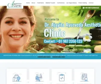 Ayurvedanorthindia.com(Ayurvedic and Panchkarma Clinic in Chandigarh) Screenshot