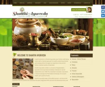 Ayurvedauae.com(Traditional Kerala Ayurveda Treatment in Dubai) Screenshot