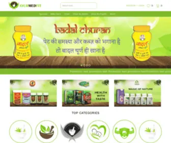 Ayurvedaushadhi.in(Ayurved MedFit Online Store) Screenshot