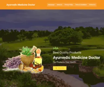 Ayurvedicmedicinedoctor.com(Ayurvedic Medicine Doctor) Screenshot