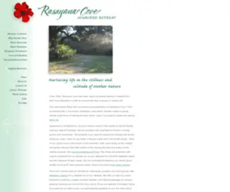 Ayurvedicretreat.com(Ayurveda and Meditation in Florida) Screenshot