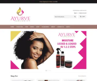 Ayurveorganics.com(Ayurve Organics) Screenshot