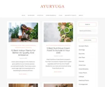 Ayuryuga.com(Ayuryuga) Screenshot