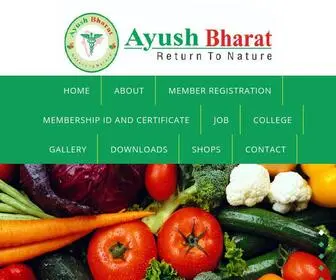 Ayushbharat.in(AYUSH BHARAT) Screenshot