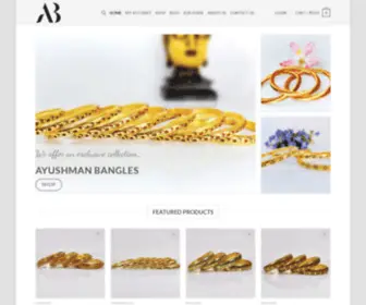 Ayushmanbangles.com(Ayushman Bangles) Screenshot