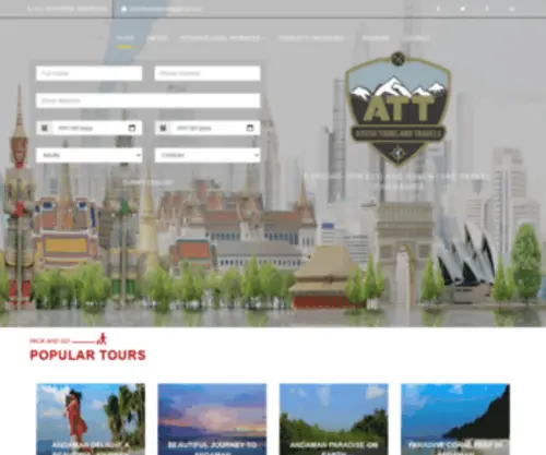 Ayushtoursandtravels.in(Ayush Tours and Travels) Screenshot