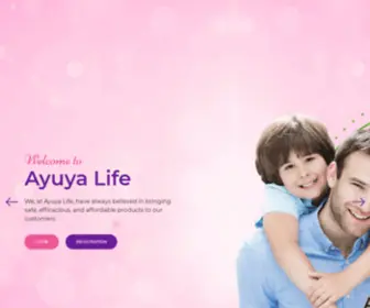 Ayuyalife.com(Ayuya Life) Screenshot