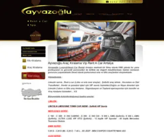 Ayvazogluvipcar.com(Ayvazoğlu) Screenshot